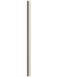 Бордюр Atlas Concorde Arty Milk Spigolo (8х200) молочный, LASK (шт.)