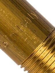 Сгон STOUT 1"x100мм, латунь,  SFT-0032-001100