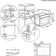 ������� ���� AEG CombiQuick KME768080M (455x595x567) ������������, � ���, ����.�����, Wi-Fi
