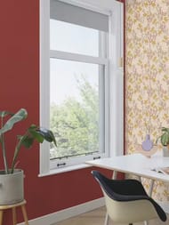 Обои виниловые на флизелине Rasch Allegretto (0.53x10.05) моноколор, красные 688061 (рул.)