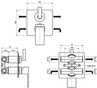 ��������� ������������ Kerama Marazzi Fioretto/�������� ��� ����, � ����������  V2CR6911KM