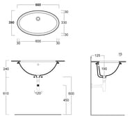 �������� ������������ Simas LFT SPAZIO (660�390) �������, ����: �������� ������� LFT74