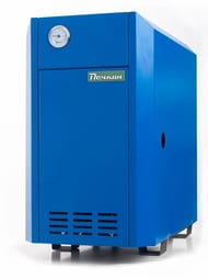 Газовый котел ПЕЧКИН КСГ-20 20кВт, синий (ШВГ 340х720х490) одноконтурный, напольный