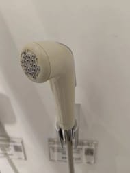 Уценка! Гигиенический ручной душ Hansgrohe, шланг 1,25м, настенный держатель 32127000