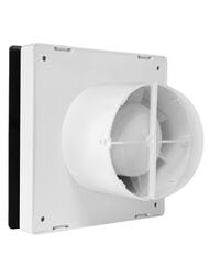 Вентилятор Royal Thermo Calipso RAFC 100 Black, 159х159х104, 95 м3/час, 31 дБ, 12Вт, обрат.кл,черный
