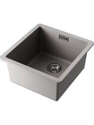 Мойка Omoikiri KATA 40-U-GR (400х420х220) подстольный монтаж, артгранит, серая 4993397