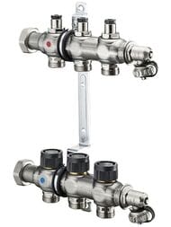 Распределительный коллектор Oventrop Multidis SF 3, 1", нерж.сталь,   1404553
