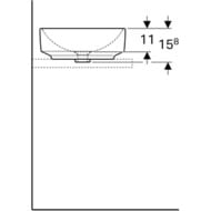 �������� Geberit VariForm (400�400) ���������, ��� �������� 500.768.01.2
