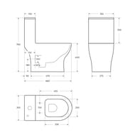 ������-�������� BelBagno Neon (660�355�760) ��������. ������, � ��������, ����� BB8617CPR-MN/SC