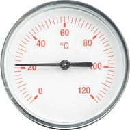 Термометр Meibes для насосных групп 8 поколения, красный 58071.504