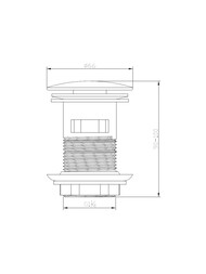 ������ ������ BelBagno BB-SAT-CRM Click-Clack � ���������, ����: ����