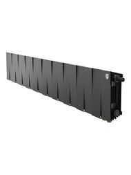 Радиатор биметалл, 20 секций ROYAL THERMO PianoForte 200 Noir Sable VR80 нижнее правое подключение RTPBVR803020020