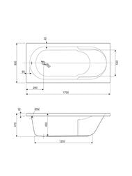 ����� ��������� CEZARES ARNO 1700�800�450 �������������, ����� ARNO-170-80-45-W37
