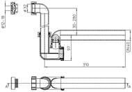 ����� ��� ������������ HL136N � �������������� �������� DN40