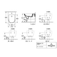 ���� ��������� Villeroy & Boch Subway 3.0 44700001 (375�560�270) ��������� ��� ���������, �����