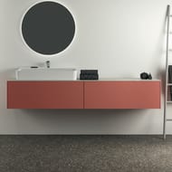 Тумба под раковину Ideal Standard CONCA (1985x505x360) 2 ящика, закат матовый лак T3987Y3