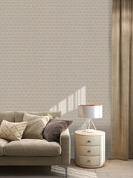 Обои флизелиновые Artsimple Mozart (1,00х10,05) сетка, коричневые ARTS3 002/1  (рул.)