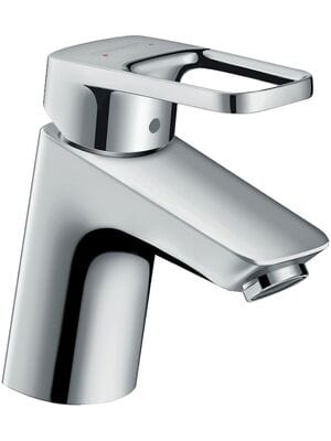 Смеситель Hansgrohe Logis Loop 71150000 для умывальника, рукоятка в форме петли, хром