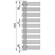 ����������������� �������� Zehnder Yucca Asym YAC-130-050 (1304�478) �������, ����: ����