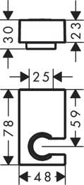 ��������� ��� ���� Hansgrohe Porter E ���� 28387000