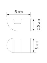 Крючок WasserKRAFT Kammel K-8323