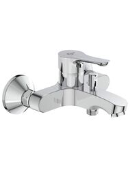 Смеситель для ванны/душа Ideal Standard DOT 2.0 BC326AA настенный, короткий излив, цвет: хром