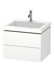 ����� � ������������ Duravit L-Cube 600�500�480 2 �����, 1 �����. ��� ����., ����� ������� LC6926O1818