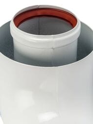 ����� ������������ STOUT 90� DN60/100, �/� ���������� � ����� � �����, SCA-6010-000090