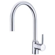 Смеситель для кухни TEKA ARK 998 CHROME однозахватный,высокий,поворотный излив,душ,хром 239981200
