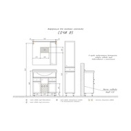 ����� COMFORTY ����-85 (860�880�510) ���������, � ���������, ����� ������ 00004134639