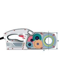 Клупп электрический Super Ego SUPERTRONIC 1250 с головками BSPT R 1/2-1.1/4",  866200000