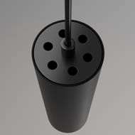 Трековый подвесной светильник Maytoni Focus LED (Фокус ЛЭД) TR041-2-12W3K-B Exility 3000K 12Вт 36°, IP20, черный