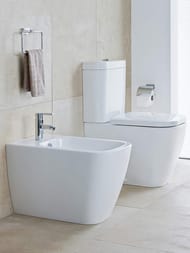 Унитаз-компакт DURAVIT HAPPY D.2 365х630х415 унив.сток, крепление 2134090000+0934100005