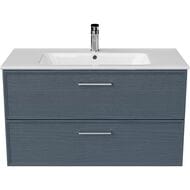 Тумба под раковину KERAMA MARAZZI GEOMETRICA Piano Classic подвесная 930х450х525 ясень синий матовый PIA.CL.95\BLU.M