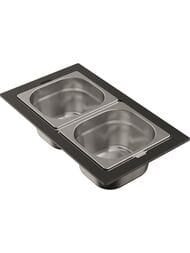 Контейнер Omoikiri DC-04-2 IN, нержавеющая сталь 4999084