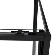 Душевой уголок Vincea Slim Soft 1300x2000x900 VSR-1SS9013CLB прямоугольная черный — миниатюра 6