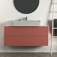 Столешница для тумбы 120 Ideal Standard CONCA 1200x373x6 керамическая, calacatta marble T4347DH — изображение 6