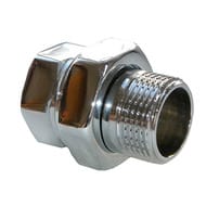 Американка для П/сушила   3/4"-3/4" НВ хром (пара)