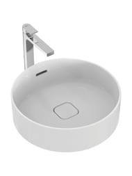 Умывальник Ideal Standard Lux STRADA II 450х450х180 накладной, перелив, без отв  под смес., белый T296101