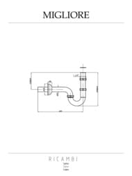 ����� ��� ����������� Migliore RICAMBI S-��������  1"1/4, ������ ML.RIC-10.101.BR