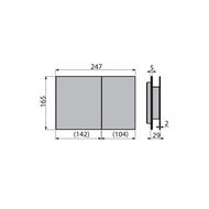 ������ ��� �����-���������� ALCAPLAST AIR INOX (������ �������)