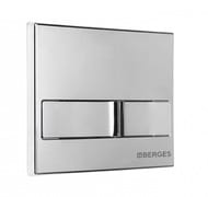 BERGES комплект инсталляции с клавишей смыва L3 хром глянц., унитаз EGO Rimless 4в1 047213