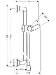 ������ ��� ���� Axor Citterio 27831000 0,9� � ���������� � ������� 1.6�