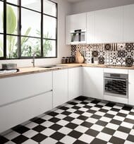 ��������������� ������ Sant Agostino Patchwork B&W Grey (200�200) ����� (��.�.)