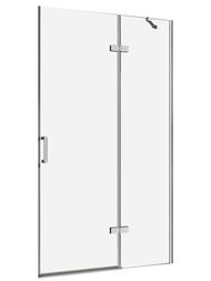 Душевая дверь ABBER Zart AG08090 (900х1950) распашная, стекло 6мм прозрачное/хром — миниатюра 1
