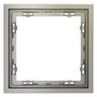 Рамка пластиковая VOLTUM S70 на 1 пост, шелк VLS100104