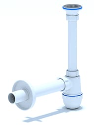 Сифон АНИ Пласт 1.1/4"х40 с прямой трубой, C1004
