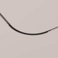 Коннектор радиусный R300 Maytoni Exility (Эксилити) TRA044-ANGLE встраиваемый под ГКЛ 9,5 мм, черный, IP20