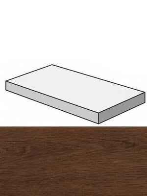 ������� ������� ����� Atlas Concorde Oak Dark Brown Scalino Angolare Sx (330�1200) 620070000872 (��)