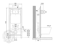 ������� ����������� Migliore BETTER POL 1150x500�� ��� ���������� �������, ������ ��� ML.BTR-27.661